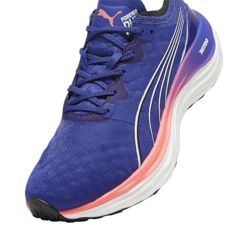 Image of PUMA Womens Foreverrun Nitro Running Sneakers Shoes - Blue - Size 8.5 M