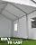 10X20 FT Carport,Heavy-Duty Carport with 4 Roll-Up Windows & Doors, Portable Garage 200g PE Tarp, Waterproof & UV Protected Outdoor Shelter for Car, Boat, Truck, Motorcycle