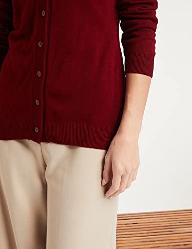 Image of Amazon Brand - Symbol Women's Acrylic V Neck Regular Fit Cardigan Sweater (Available in Plus Sizes)