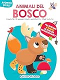  Animali del bosco. Completa i 22 animali come il modello o... come vuoi tu! Ediz. a colori