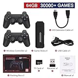 X2 Plus Retro Game Stick, Retro Handheld Game Console, 4K Game Stick, Built In 40000 Games 2.4G Wireless Controller Plug and Play Video Games, Adult Christmas Gift-128G - Image 9