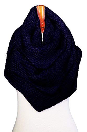 Women Winter Infinity Scarf Warm Knitted Circle Loop Various Colors…3