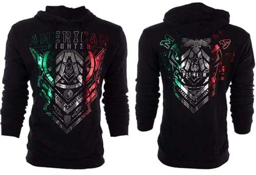 American Fighter Men's Hoodie KENDLETON Heavyweight Black2