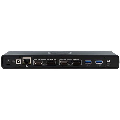 Visiontek Vt4510 Dual Display 4K Usb 3.0 & Usb-C Docking Station With 100W Power Delivery (901484) #TOP4