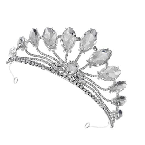 Diademas de novia vintage con pedrería para lucir un peinado deslumbrante en bodas de noche