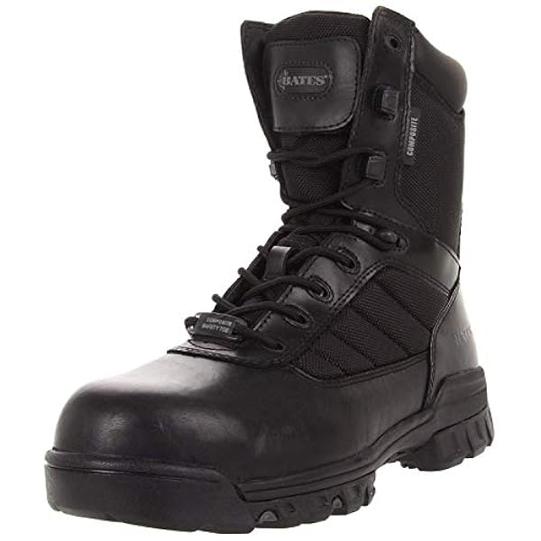 Bates E02263 - Puntera compuesta para deportes tácticos ultralite de 8 pulgadas. Hombre