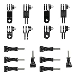 Brazo giratorio ajustable para cámara acción,acces...: Brazo giratorio ajustable para cámara de acción: el brazo de extensión PLABBDPL es el ayudante de cámara perfecto para deportes al aire libre y actividades de tiro. El diseño ajustable se adapta a GoPro Hero 10, 9, 8, 7, 6, 5 y otras cámaras de acció...