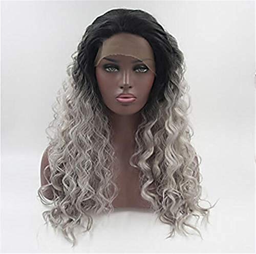 Perruque synthétique longue bouclée 150% densité pour changer de look en soirée