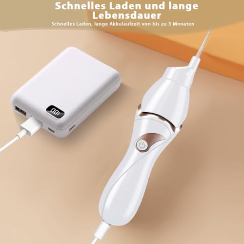 Miniatura 6 de Aohcae Eliminador De Cerumen, Oroclear Con Luz Led Y 5 Cabezales De Repuesto Lavables, Aspirador Eléctrico De Cerumen, Limpiador De Oído Silencioso Seguro Para Adultos Y Niños