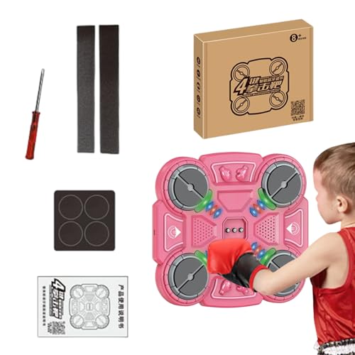 Machine de boxe musicale murale électronique pour entraînement à la maison