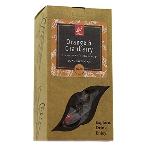 LuLin Teas Orange & Cranberry Biodegradable Teabags Cover
