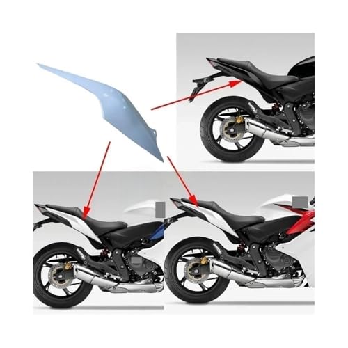 Carénage CBR600F 2011 2012 2013 aileron latéral injecté ABS haute précision