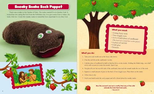 Image of The Beginner's Bible Craft and Activity Book: 30 Fun Projects Based on Bible Stories