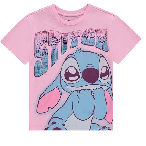 Image of Disney Lilo & Stitch Girls T-Shirt & Shorts Set, Sizes 4-16