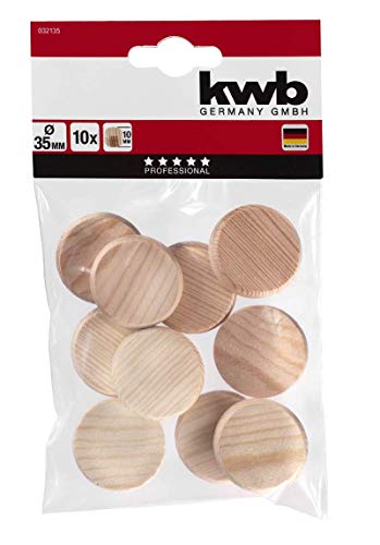 kwb 0321-35 35mm 032135 10St. Konusplättchen, Kiefer