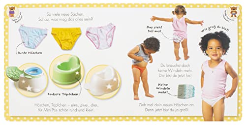 Mein Töpfchen-Buch: Pappbilderbuch ab 2 Jahren mit witzigem Klodeckel-Cover