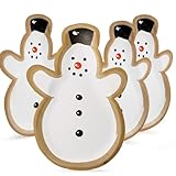 🎀【 PERFEKTE WEIHNACHTSDEKO 】Ho Ho Ho! Ob Weihnachtsfeier, Geburtstag oder Partygeschirr für Büro, Catering, Café und Weihnachtsmarkt, unser Weihnachts-Partyteller passt perfekt! Die richtige Wahl für jeden winterlichen Anlass oder zum bequemen Mitnehmen.