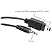 LGSHOP Shutter Connecting Cable Cord 2.5mm - N10/DC2 Camera Connecting Plug for Nikon D3100 D3200 D3300 D5000 D5100 D5200 D5300 D5500 D90 D7000 D7100 D7200 D600 D610 D750 Replace Nikon MC-DC2