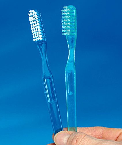 Cepillos de dientes con polvo desechables desechables Medi Ware 04424820 caja grande de 102 unidades