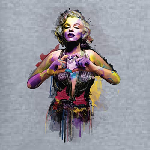 Marilyn Watercolor Love Pop Culture Men's Graphic T-Shirt2