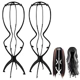 Tete Mannequin,Bonnet Perruque Femme,Support De Perruque Pour Femme,Wig Cap,Perruques Bandeau,Tête Perruquees En Plastique,Support De Tête Mannequin Réglable,pour Stocker Les Perruques Et Les Chapeaux