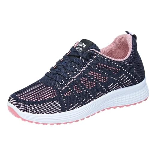 Basket Running Femme Chaussure Orthopédique Femme Respirantes Slip on Fitness Légères Sneakers Respirant Légères Jogging Fitness Course Gym Outdoor