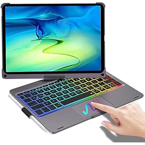 iPad 10th Gen Case with RGB Keyboard Cover