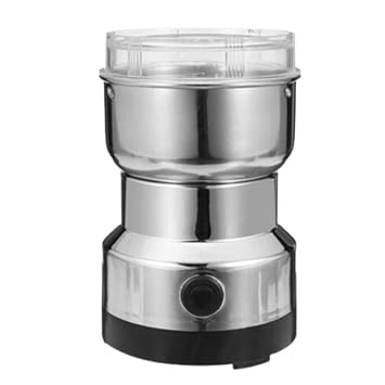TechKing Smash Machine Electric Cereals Grain Mill Spice Herbs Machine Tool Stainless Steel Electric Coff
