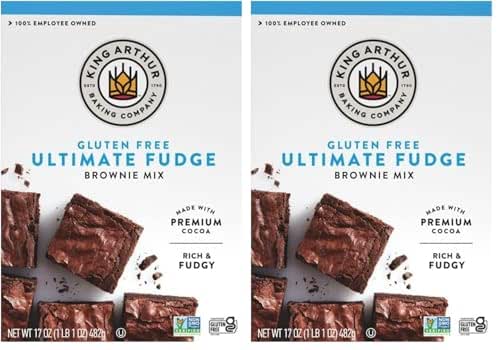 King Arthur Gluten Free Fudge Brownie Mix: Rich, Chocolatey Dessert