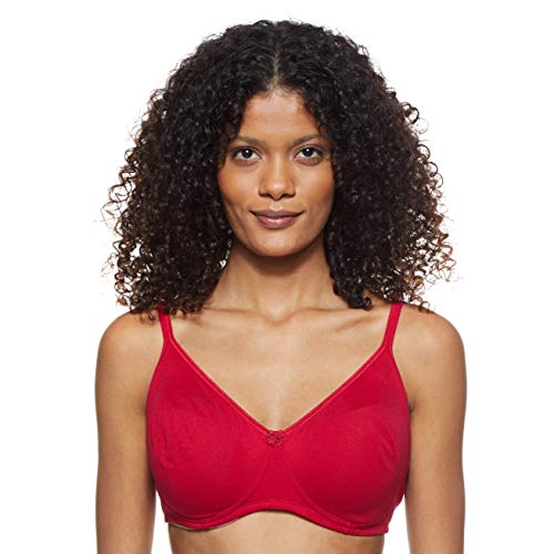 Image of Jockey Women's Cotton Non-Padded Wire Free Minimalist Seamless Bra