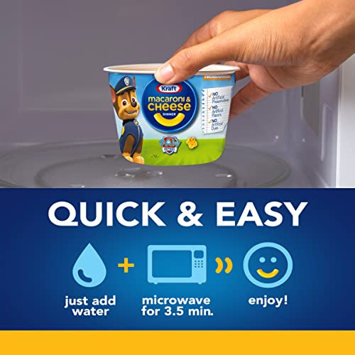 Kraft Macaroni & Cheese Paw Patrol Shapes Dinner 1.9 Oz Cups, 4 Count(Pack Of 1) #TOP1