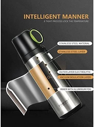 Vakuumisolierte Reiseflasche Baowenhu Thermosflasche Edelstahl Isolierflasche Reisekaffee Thermobecher Schule Isolierte Heimtasse (Color : C) (Color : A)