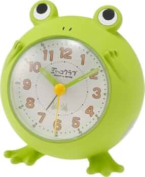 Amazon.co.jp: シチズン 玉ッコクラブ 目覚し時計 (かえる) 合成音