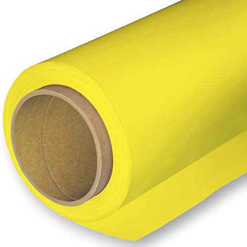 Huamei Seamless Photography Background Paper, Photo Backdrop Paper 8.9 x 36 Feet / 2.72 x 11 Meters, 45 Ultra Black (272145)