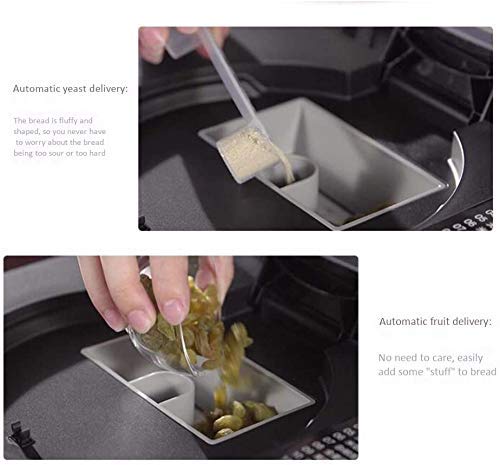 ZJN-JN Brotbackautomaten Haushaltshilfe intelligente Multifunktions Toaster und Pasta Kuchen-Hersteller, 22 Menüs All… – Bild 6