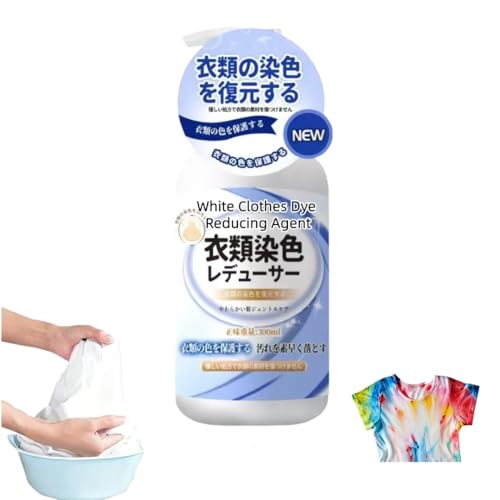White Clothes Dye Reducing Agent, Remove Accidental Color Contamination, Soak