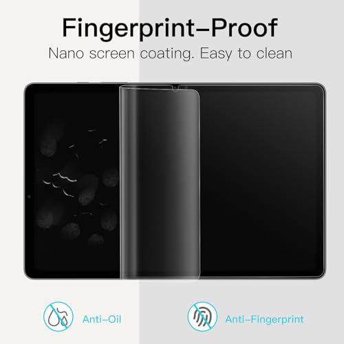 Image of JETech Paper Screen Protector Guard for Samsung Galaxy Tab S9 11-Inch, Galaxy Tab S10 Lite / S10 FE / S9 FE 10.9-Inch, Anti-Glare, Matte PET Film for Drawing, 1-Pack