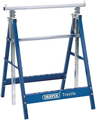 Draper 54051 Telescopic Saw Horse or Builders Trestle , Blue