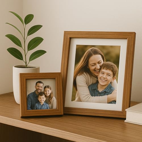 puthiac 10x14 Oak Wood Picture Frame - 10"x14" Poster Frames for Wall, 10x14 Picture Frames for Wall, 10 x 14 Picture Frames, 10 x 14 Frames for Wall(1 Pack, Walnut)