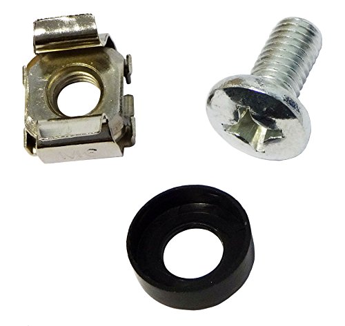 Viti M6 - Dadi - Rondelle per montaggio Rack 19