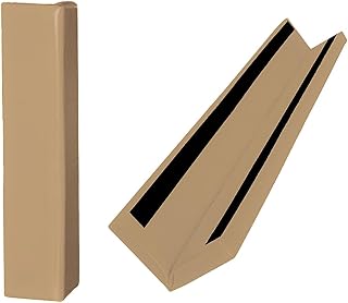 Wall Corner Guards & Edge Protectors, Heavy Duty Wall Corner Protective Safety Padding, All-Weather 2 Sides Corner Pad for Gyms, Basketball Court, Playrooms, Schools, Garages