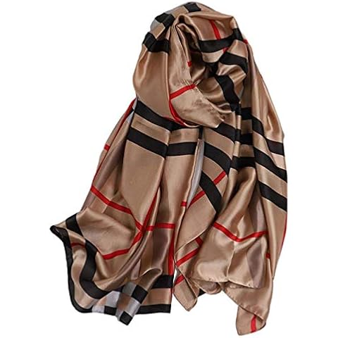 Premium Womens Satin Scarf Silky Mulberry Scarf for Women Uk Womens Scarves Wraps Ladies Silky Scarf Ladies Silky Scarves Designer Scarf Gifts for Older Women Head Scarf Large Scarf Hair Scarf Bandana Cover