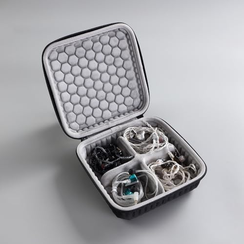 �ɓK������ �\�j�[IER-Z1R M7 M9�p�C���C���[HiFi�C���z�����[�{�b�N�X�o�b�O�J�o�[ �ɓK������ Sennheiser IE900 IE800S IE600�p �ɓK������ iBasso AM05 IT01S IT07�p �n�[�h�|�[�^�u���ی�V�F