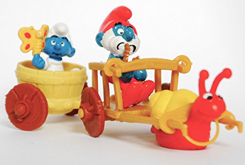 Preisvergleich Produktbild 40110 Schlumpf Scheckenwagen - Schleich