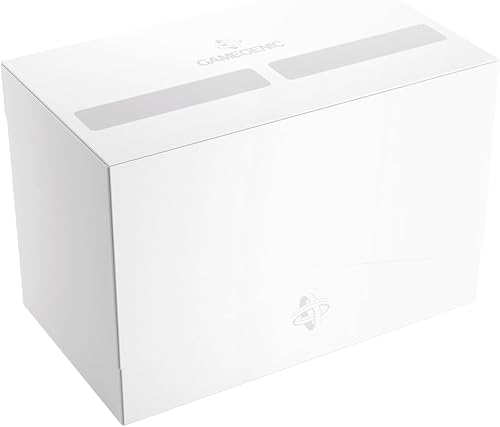 Gamegenic Double Deck Holder 200+ XL White - Caja para mazos