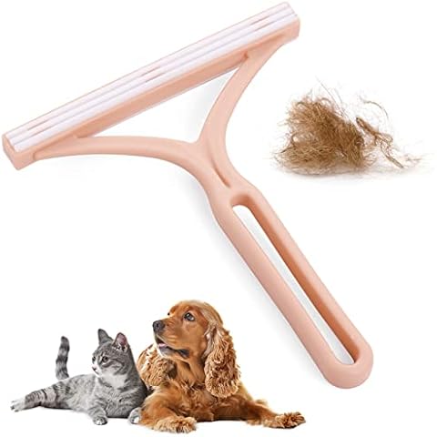 Pet Hair Remover, Dog Cat Hair Remover, Carpet Scraper Fur Removal Tool, Portable Lint Cleaner for Clothes, Couch, Pet Hair, Furniture Cover