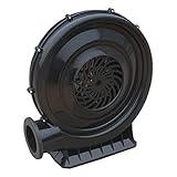 Genérico Bomba De Aire Inflable Comercial, Adecuada para Castillos Inflables/Camas Elásticas Acuáticas (370W)