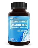 BioEmblem Dreifach-Magnesium-Komplex | 300 mg Magnesiumglycinat 90 Kapseln (1 PC)