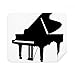 Piano Classical Music Instrument Pattern Cleaning Cloth Screen Cleaner 2pcs Suede Fabric