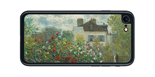 ClearView iPhone SE 2022 3p w ی tB vg N[hEl i Claude Monet) AWgDC̃l̉Ƃ̒